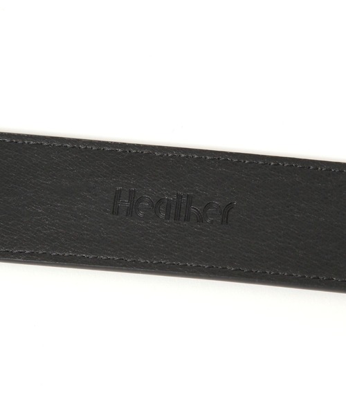 Heather（ヘザー）の「バックル太ベルト　578469（ベルト・レディース・ブラック/ベージュ/ブラウン・ONE SIZE）」の8枚目の写真