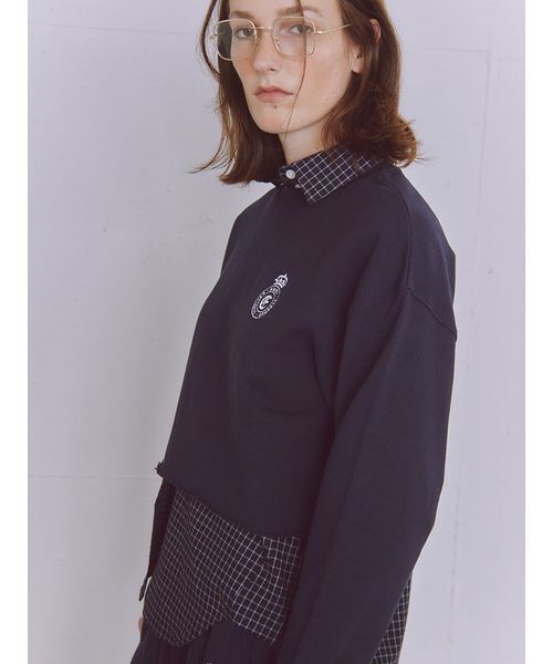 emmi（エミ）の「メタルフレームメガネ（メガネ・レディース・ゴールド・F）」の4枚目の写真