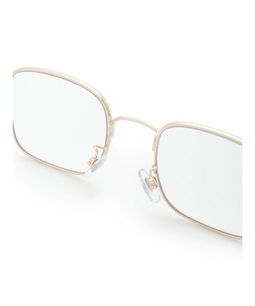 emmi（エミ）の「メタルフレームメガネ（メガネ・レディース・ゴールド・F）」の9枚目の写真