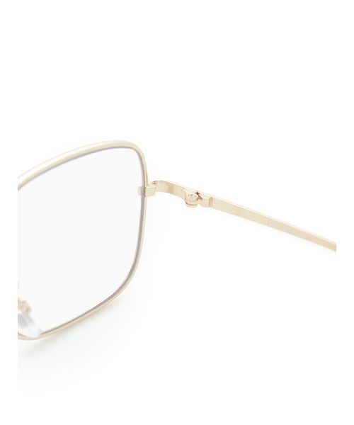 emmi（エミ）の「メタルフレームメガネ（メガネ・レディース・ゴールド・F）」の10枚目の写真