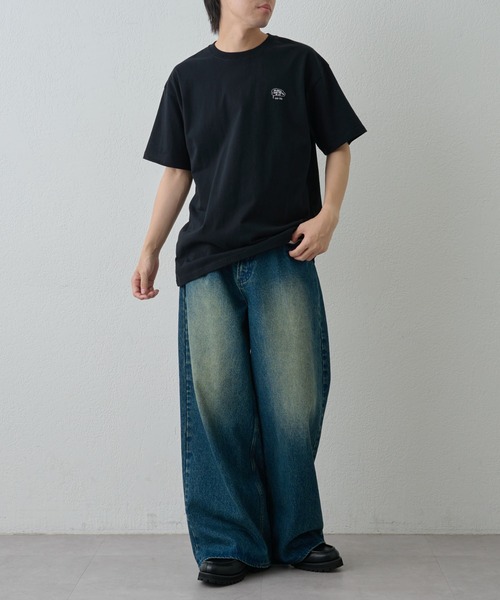 COLONY 2139(コロニートゥーワンスリーナイン)の「コミックプリントTEE(Tシャツ/カットソー・メンズ・グレー/ブラック/ホワイト・MEDIUM/LARGE)」の18枚目の写真