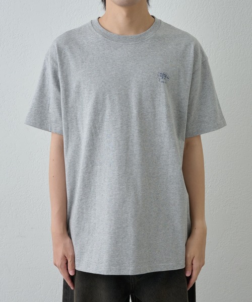 COLONY 2139(コロニートゥーワンスリーナイン)の「コミックプリントTEE(Tシャツ/カットソー・メンズ・グレー/ブラック/ホワイト・MEDIUM/LARGE)」の10枚目の写真