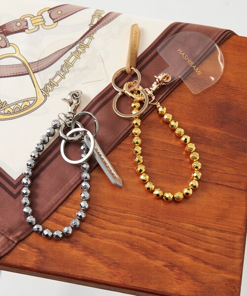 HASHIBAMI（ハシバミ）の「【別注】＜Hashibami＞カットボール ストラップ（スマホグッズ・レディース・ゴールド/シルバー・FREE）」の18枚目の写真