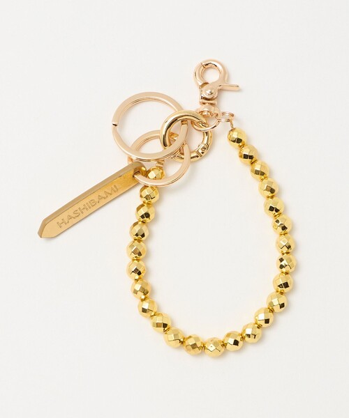 HASHIBAMI（ハシバミ）の「【別注】＜Hashibami＞カットボール ストラップ（スマホグッズ・レディース・ゴールド/シルバー・FREE）」の3枚目の写真