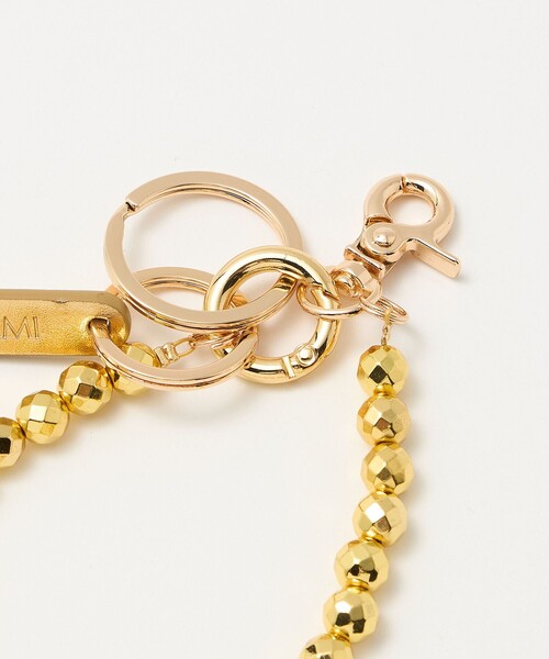 HASHIBAMI（ハシバミ）の「【別注】＜Hashibami＞カットボール ストラップ（スマホグッズ・レディース・ゴールド/シルバー・FREE）」の10枚目の写真