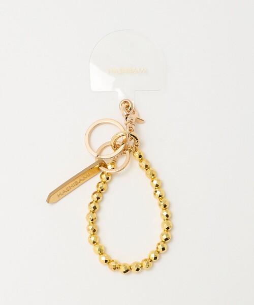 HASHIBAMI（ハシバミ）の「【別注】＜Hashibami＞カットボール ストラップ（スマホグッズ・レディース・ゴールド/シルバー・FREE）」の12枚目の写真