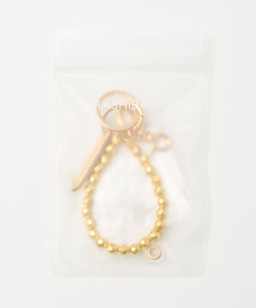 HASHIBAMI（ハシバミ）の「【別注】＜Hashibami＞カットボール ストラップ（スマホグッズ・レディース・ゴールド/シルバー・FREE）」の19枚目の写真