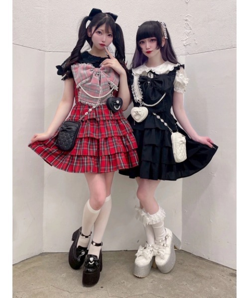 Ank Rouge（アンクルージュ）の「アクスタスマホポシェット（合皮）（ショルダーバッグ・レディース・ブラック/ホワイト/ピンク/ライトブルー・FREE）」の21枚目の写真