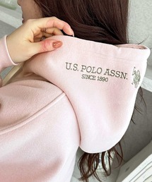 GeeRA（ジーラ）の「GeeRA別注【U.S. POLO ASSN.】フードロゴ刺繍ビッグシルエットパーカー（パーカー）」