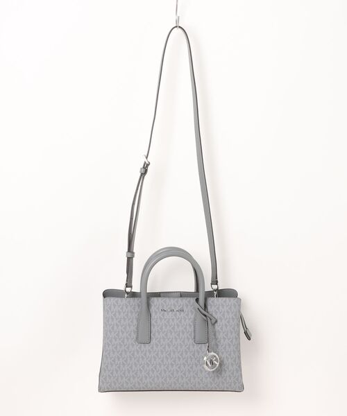 MICHAEL KORS(マイケルコース)の「RUTHIE サッチェル スモール - MKシグネチャー(ハンドバッグ・レディース・グレー系・FREE)」の4枚目の写真