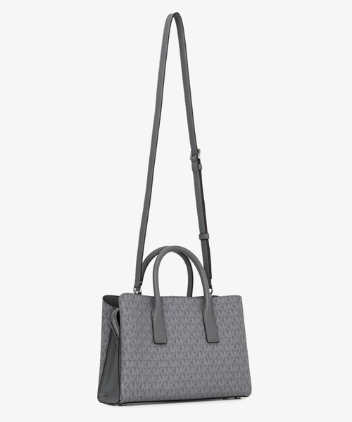 MICHAEL KORS(マイケルコース)の「RUTHIE サッチェル スモール - MKシグネチャー(ハンドバッグ・レディース・グレー系・FREE)」の3枚目の写真