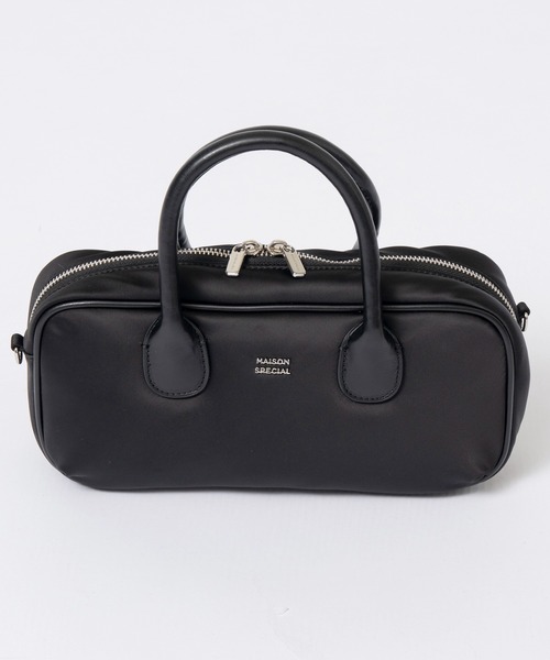MAISON SPECIAL（メゾンスペシャル）の「Nylon Boston Bag/ナイロンボストンバッグ（ボストンバッグ・レディース・ブラック/ブルー/レッド・FREE）」の11枚目の写真