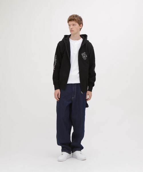 AVIREX（アヴィレックス）の「《50th Anniversary》GRAPHIC ZIP UP PARKA / 50周年 グラフィック ジップアップ パーカー / AVIREX / アヴィレックス（パーカー・メンズ・ブラック/グレー・MEDIUM/LARGE/X-LARGE/XX-LARGE）」の16枚目の写真