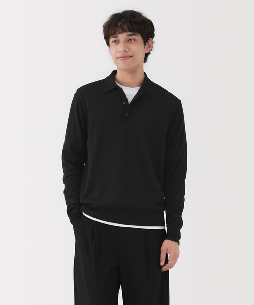 紳士 洗えるウールハイゲージポロ（ポロシャツ）｜無印良品（ムジルシ