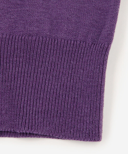 THE SHINZONE（ザ　シンゾーン）の「THE SHINZONE | LONG RIB CARDIGAN WOMEN（カーディガン/ボレロ・レディース・パープル/グレー/カーキ/レッド・F）」の16枚目の写真