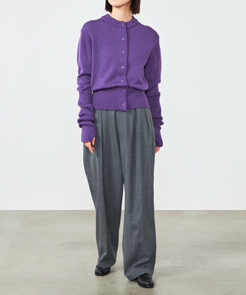 THE SHINZONE | LONG RIB CARDIGAN WOMEN（カーディガン/ボレロ）｜THE