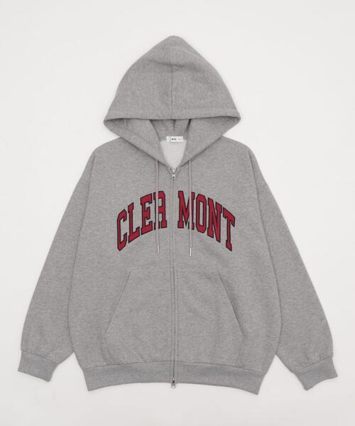 pg パーカー新品❣️サイズ　0 WEGO/【25年秋冬新作】ルーズフィットZIPパーカー（パーカー