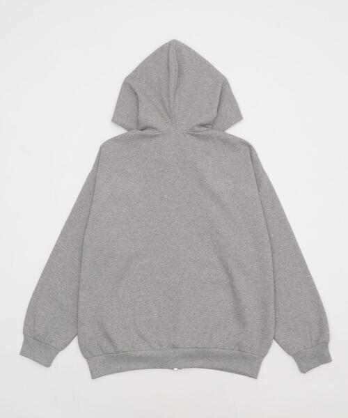 pg パーカー新品❣️サイズ　0 WEGO/【25年秋冬新作】ルーズフィットZIPパーカー（パーカー