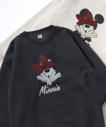 Disney | 2026AW Disney/ディズニー 別注 オーバーサイズ 裏起毛 ピグメントライク ヴィンテージプリント スウェット レディース メンズ トレーナー(スウェット)