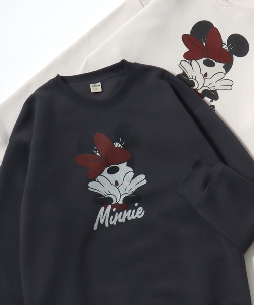 Disney(ディズニー)の「2026AW Disney/ディズニー 別注 オーバーサイズ 裏起毛 ピグメントライク ヴィンテージプリント スウェット レディース メンズ トレーナー(スウェット・レディース・ブラック系その他3/ブラック系その他5/ブラック系その他/ブラック系その他2/ブラック系その他4/スミクロ/ブラック系その他7/アイボリー/ホワイト系その他/ブラック系/ホワイト系その他3/ホワイト系その他2/ブラック系その他6・M/L/LL)」の1枚目の写真