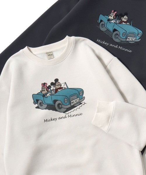 Disney(ディズニー)の「2026AW Disney/ディズニー 別注 オーバーサイズ 裏起毛 ピグメントライク ヴィンテージプリント スウェット レディース メンズ トレーナー(スウェット・レディース・ブラック系その他3/ブラック系その他5/ブラック系その他/ブラック系その他2/ブラック系その他4/スミクロ/ブラック系その他7/アイボリー/ホワイト系その他/ブラック系/ホワイト系その他3/ホワイト系その他2/ブラック系その他6・M/L/LL)」の2枚目の写真