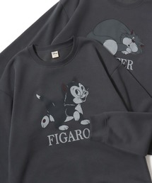 Disney（ディズニー）の「2025AW Disney ディズニー オーバーサイズ 裏起毛 ピグメントライク ヴィンテージプリント スウェット レディース メンズ トレーナー（スウェット）」