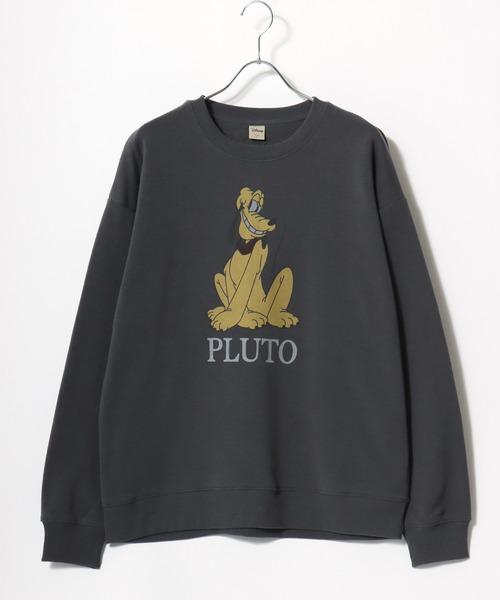 セール】2025AW Disney/ディズニー オーバーサイズ 裏起毛 ピグメント