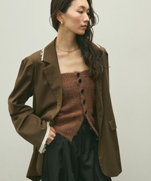 Over shoulder jacket / オーバーショルダージャケット