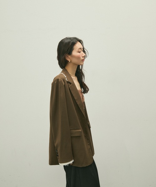 Over shoulder jacket / オーバーショルダージャケット（テーラード