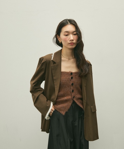 Over shoulder jacket / オーバーショルダージャケット（テーラード