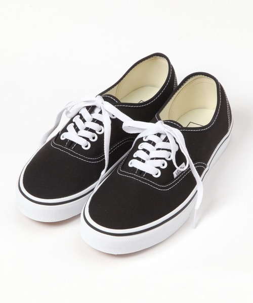 studio CLIP(スタディオクリップ)の「【daily CLIP】VANS Authentic(スニーカー・レディース・ホワイト/ブラック・MEDIUM/LARGE)」の2枚目の写真