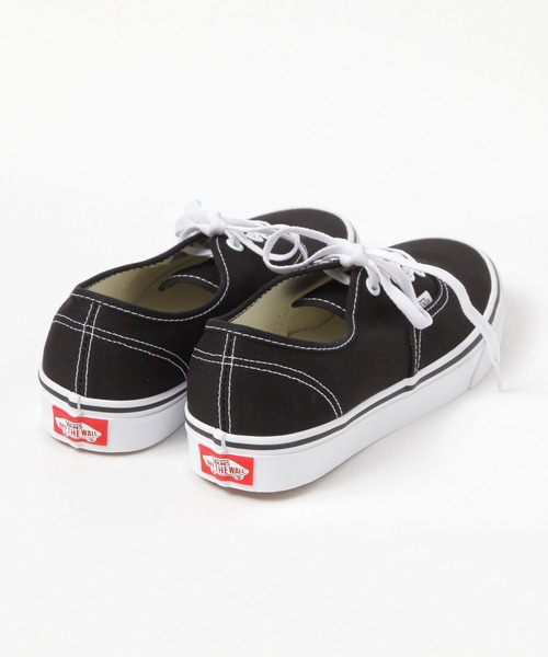 studio CLIP(スタディオクリップ)の「【daily CLIP】VANS Authentic(スニーカー・レディース・ホワイト/ブラック・MEDIUM/LARGE)」の5枚目の写真