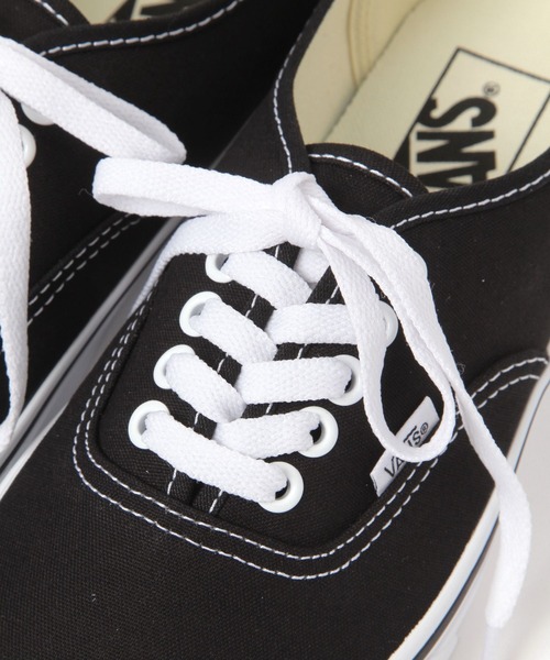 studio CLIP(スタディオクリップ)の「【daily CLIP】VANS Authentic(スニーカー・レディース・ホワイト/ブラック・MEDIUM/LARGE)」の8枚目の写真