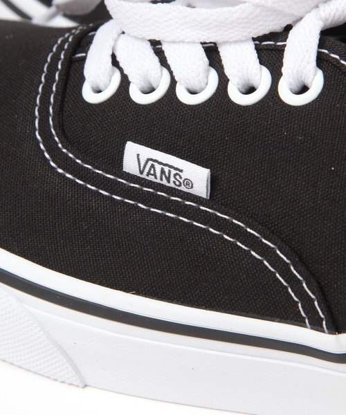 studio CLIP(スタディオクリップ)の「【daily CLIP】VANS Authentic(スニーカー・レディース・ホワイト/ブラック・MEDIUM/LARGE)」の9枚目の写真
