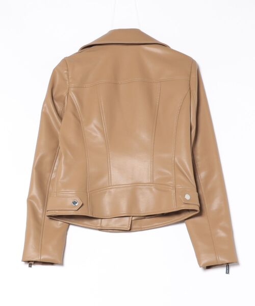 MICHEAL KORS レザージャケット 公式アウトレット】HERMAN KEY シングル ライダースジャケット