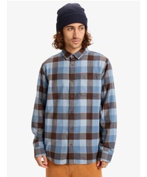 Quiksilver（クイックシルバー）の「MOTHERFLY PLAID LS S /クイックシルバーチェック柄長袖シャツ（シャツ/ブラウス）」