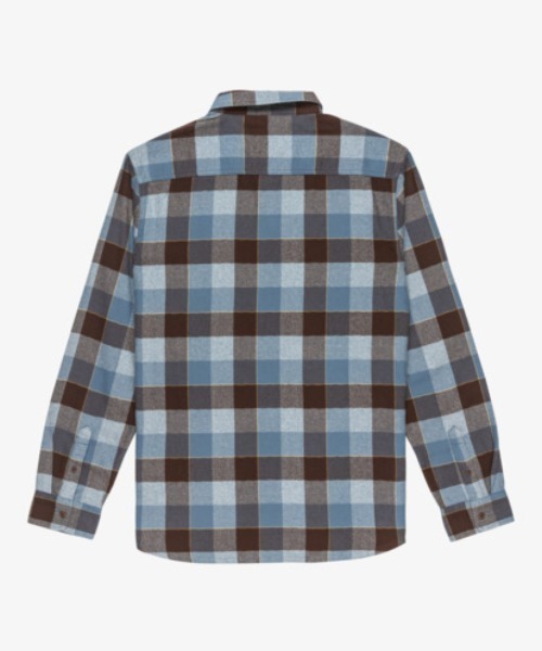 Quiksilver(クイックシルバー)の「MOTHERFLY PLAID LS S /クイックシルバーチェック柄長袖シャツ(シャツ/ブラウス・メンズ・ブラウン/ブルー/ホワイト・LARGE/X-LARGE/MEDIUM)」の22枚目の写真