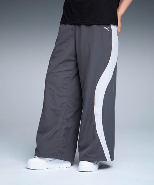 PUMA(プーマ)の「PUMA プーマ ウィメンズ CORE HERITAGE ラインド ウーブン パンツ(その他パンツ・レディース・ブラック/ライトカーキ/ダークグレー・MEDIUM/SMALL/LARGE/X-LARGE)」の3枚目の写真