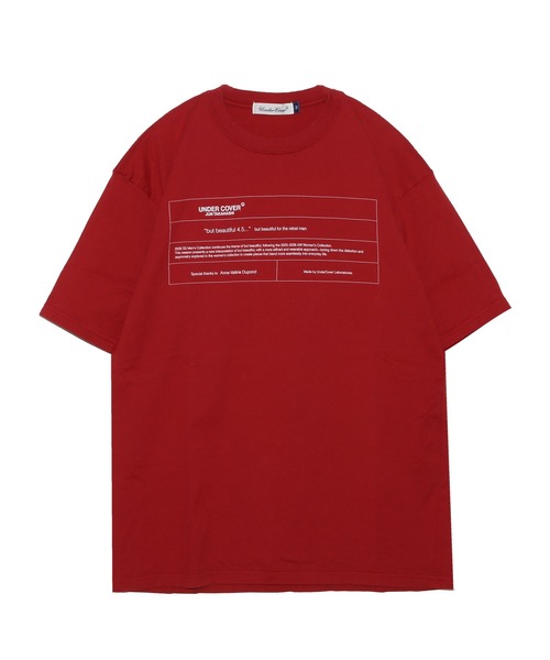 UNDERCOVER（アンダーカバー）の「UC1F3803（Tシャツ/カットソー・メンズ・ホワイト/レッド系その他/ブラック・4/3/2/1/5）」の3枚目の写真