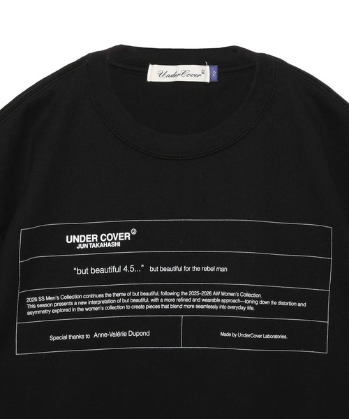 UNDERCOVER（アンダーカバー）の「UC1F3803（Tシャツ/カットソー・メンズ・ホワイト/レッド系その他/ブラック・4/3/2/1/5）」の5枚目の写真