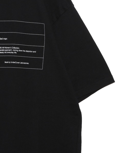 UNDERCOVER（アンダーカバー）の「UC1F3803（Tシャツ/カットソー・メンズ・ホワイト/レッド系その他/ブラック・4/3/2/1/5）」の6枚目の写真