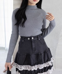 clear | ハイゲージラメニットトップス[カジュアル 着回し抜群 大人]≪AW新作≫(ニット/セーター)