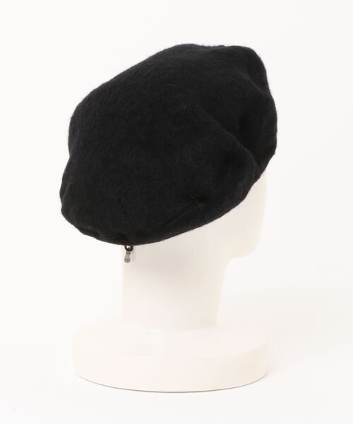 NEW ERA（ニューエラ）の「NEW ERA/ニューエラ ベレー帽 Wool Shaggy New Era ブラック 14667773（ハンチング/ベレー帽・メンズ・ブラック・S/M）」の2枚目の写真