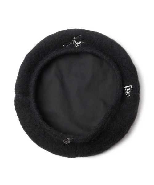 NEW ERA（ニューエラ）の「NEW ERA/ニューエラ ベレー帽 Wool Shaggy New Era ブラック 14667773（ハンチング/ベレー帽・メンズ・ブラック・S/M）」の5枚目の写真