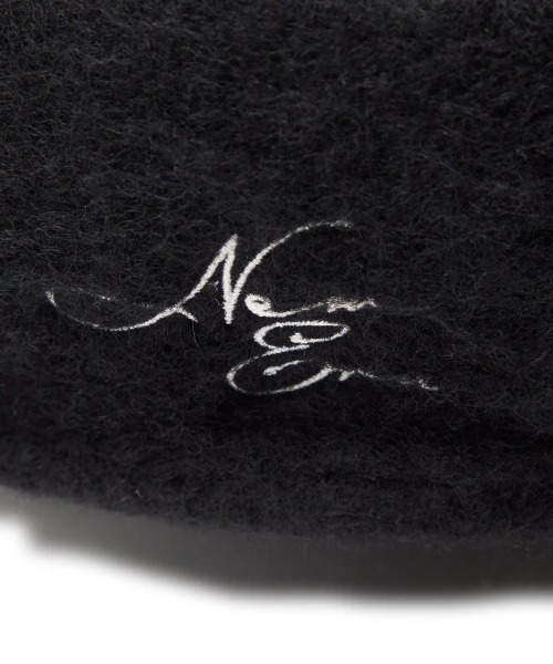 NEW ERA（ニューエラ）の「NEW ERA/ニューエラ ベレー帽 Wool Shaggy New Era ブラック 14667773（ハンチング/ベレー帽・メンズ・ブラック・S/M）」の6枚目の写真