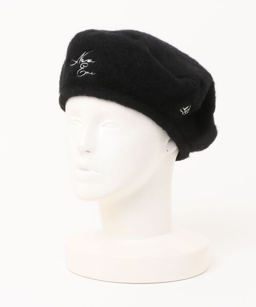 NEW ERA（ニューエラ）の「NEW ERA/ニューエラ ベレー帽 Wool Shaggy New Era ブラック 14667773（ハンチング/ベレー帽・メンズ・ブラック・S/M）」の8枚目の写真