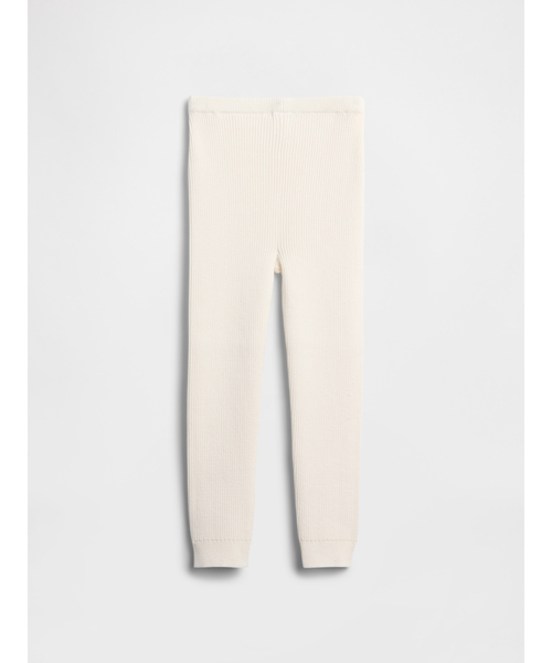 GAP(ギャップ)の「babyGap リブニット プルオンレギンス(レギンス/スパッツ・キッズ・アイボリー/ブラック・70cm/80cm/90cm/95cm/100cm/105cm/110cm)」の3枚目の写真