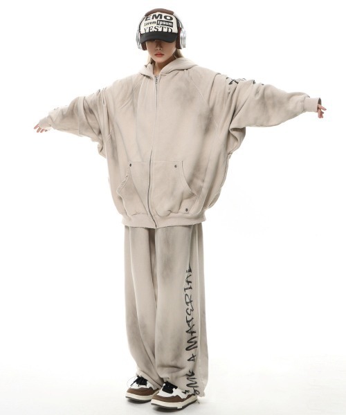 mushwear(マッシュウェア)の「マッドダイパーカー(パーカー・メンズ・ブラック/アイボリー・XX-LARGE/MEDIUM/X-LARGE/LARGE)」の12枚目の写真