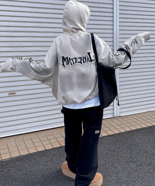 mushwear(マッシュウェア)の「マッドダイパーカー(パーカー・メンズ・ブラック/アイボリー・XX-LARGE/MEDIUM/X-LARGE/LARGE)」の20枚目の写真