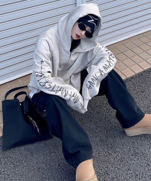 mushwear(マッシュウェア)の「マッドダイパーカー(パーカー・メンズ・ブラック/アイボリー・XX-LARGE/MEDIUM/X-LARGE/LARGE)」の22枚目の写真